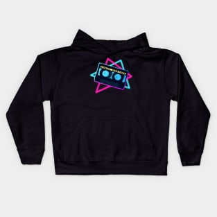 Vaporwave Aesthetic Style 80s Synthwave Retro Kids Hoodie